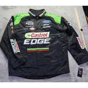 Castrol Edge RFK NASCAR Racing Jacket Size L NWT Brad Keselowski Roush Fenway